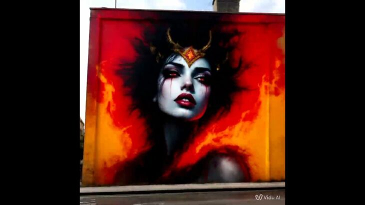 Lilith, Queen of Hell #BananaWorldSeries #NFT #AIArt #OKXWallet #ViduAi