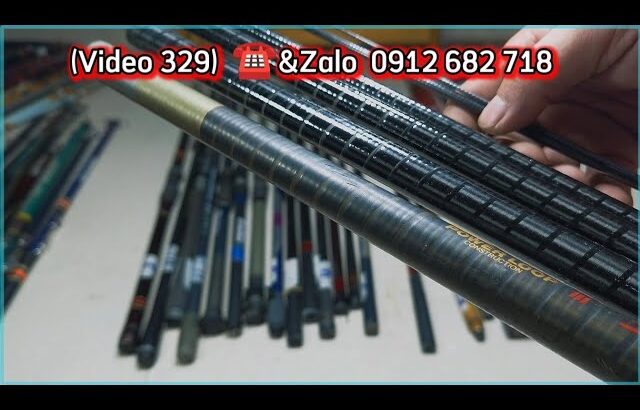 Lô hàng mới về, nhiều cần đẹp 2 da Nft, Daiwa, Shimano, iso – Đơn – surf đủ thể loại
