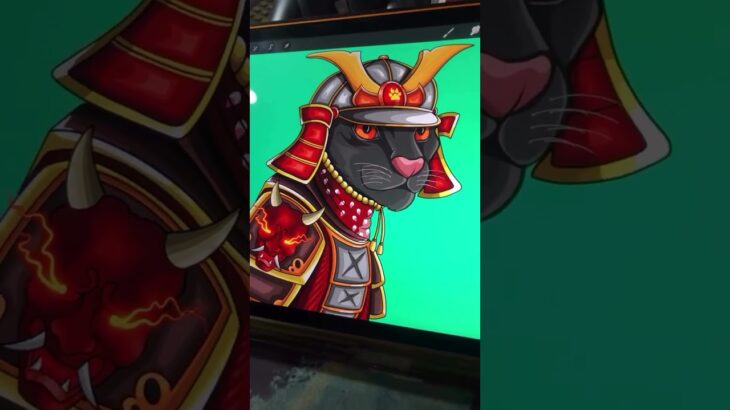 Menggambar NFT dengan banyak skin di karakter  #nft #crypto #illustration #art #digitalart
