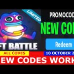 *NEW CODES* [🍀UPD] NFT Battle ROBLOX | ALL CODES | October 10, 2025