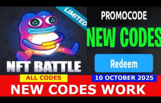 *NEW CODES* [🍀UPD] NFT Battle ROBLOX | ALL CODES | October 10, 2025