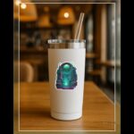 NFT Coded Reality – Glitch Tech Layers Sticker