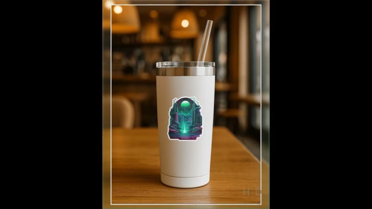 NFT Coded Reality – Glitch Tech Layers Sticker