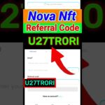Nova Nft Referral Code : U27TR0RI