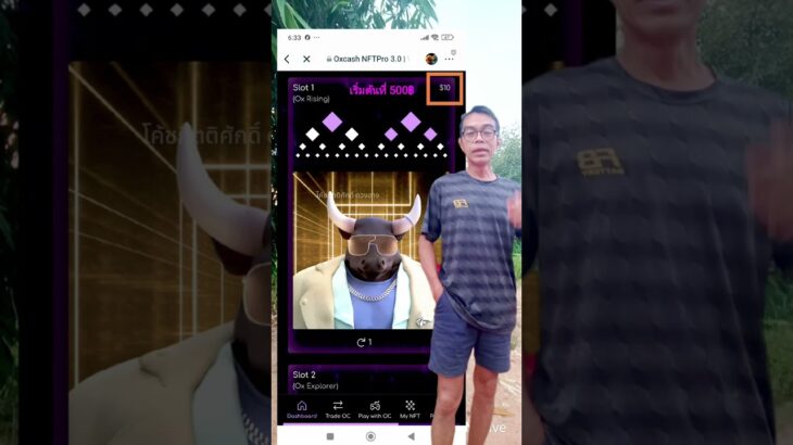 การเริ่มต้นธุรกิจ OXCASH NFT PRO V.3