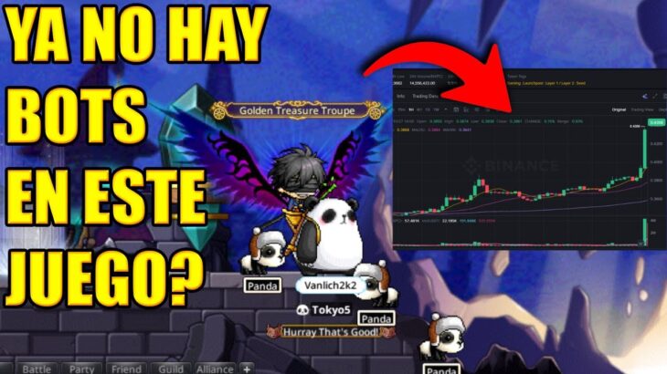 ❗ POR QUE EL TOKEN DE MAPLESTORY SIGUE SUBIENDO? | JUEGO NFT FREE TO PLAY 2025 PAGANDO