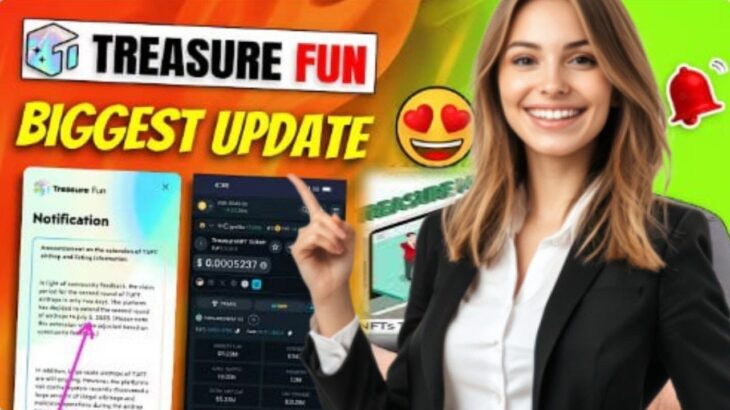 TREASURE FUN TECHNICAL DISCUSSION  AND TRANING SESSION Latest Update Treasure Fun The Future of NFT