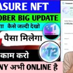 TREASURE NFT APP TODAY NEW UPDATE | TREASURE NFT APP WITHDRAWAL PROBLEM | TREASURE NFT APP