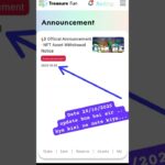 TREASURE NFT NEW UPDATE/ 28/10/2025 #treasure #nft #treasuretrove #bitcoin #treasuresearch