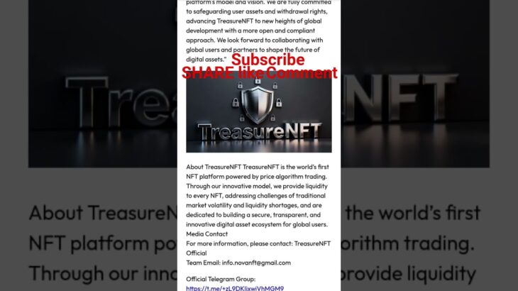 TREASURENFT|TREASURE NFT NEW UPDATE TODAY|NFT TREASURE|FACT|FACTS|FACTS IN HINDI #treasurenft#shorts