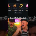 Батёк выбил… Промик:Telegram50stars | крутил на giftsbattle #батёк #нфт #nft #shorts