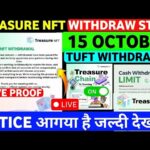 Treasure Fun Blockchain Launch 🥳 treasure fun withdrawal | treasure nft latest update