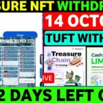 Treasure Fun Blockchain Launch 🥳 treasure fun withdrawal | treasure nft latest update