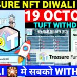Treasure Fun Blockchain Launch 🥳 treasure fun withdrawal | treasure nft latest update