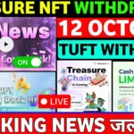 Treasure Fun Withdraw in 24 Hours 😱 treasure fun withdrawal | treasure nft latest update