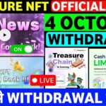 Treasure NFT Finally ComeBack 🤑 | Treasure FUN New Update Today | Treasure Nft Withdrawal Update
