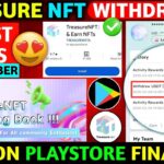 Treasure NFT Finally ComeBack 🤑 | Treasure FUN New Update Today | Treasure Nft Withdrawal Update