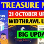 Treasure NFT Finally ComeBack 🤯 | Treasure FUN New Update Today | Treasure Nft Withdrawal Update