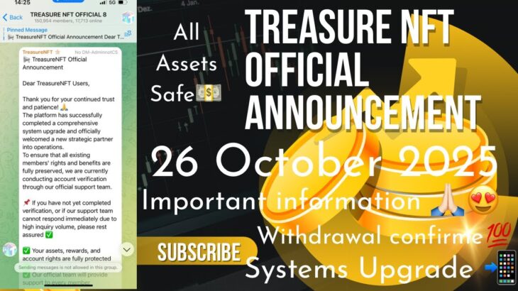 Treasure NFT New Offical Announcement Out💯😍🥳