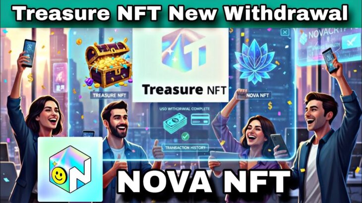 Treasure NFT New Update | Nova NFT Transfer and Withdrawal. #treasurenft #treasurefun