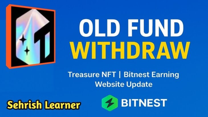 Treasure NFT: Old Fund Withdraw | Verification| Bitnest Earning Website Latest Update