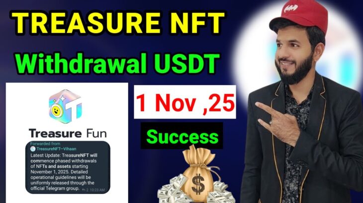 Treasure NFT & Treasure FUN | Treasure NFT Withdrawal & BlackRock Acquisition| New update