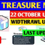 Treasure NFT Withdrawal Start🤑 | Treasure Nft Withdrawal Update | Treasure FUN New Update Today