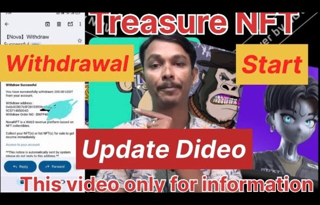 Treasure NFT Withdrawal Update|Treasure NFT| #treasurenfttoday #treasurenftwithdrawal #treasurenft