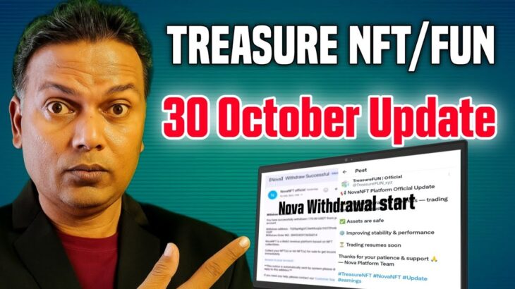Treasure NFT//Treasurefun New update//Latest Withdrawal start information..