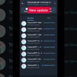 Treasure Nft telegram channel update