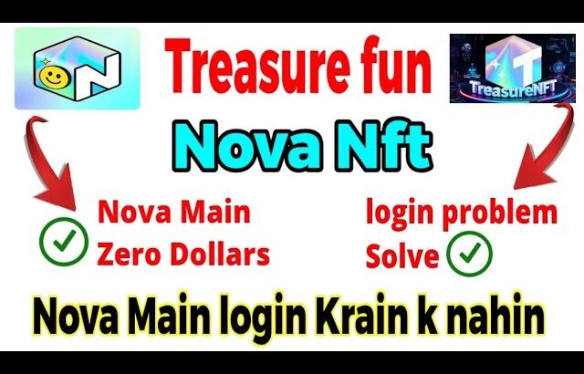 Treasure fun || Treasure fun update || nova nft update