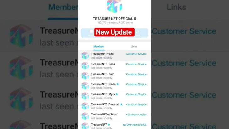 Treasure nft Today New update 26 October