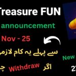 Treasure nft new update today | treasure fun withdrawal new update | nova nft | tuft token swap ?