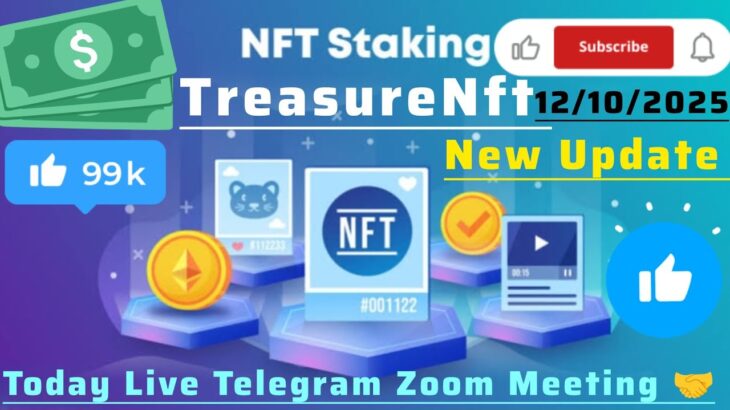 TreasureNft NFT Staking New Update Today