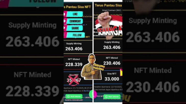 UPDATED NFT LEFT 🔊PERGERAKAN NFT ADALAH ALARM PERINGATAN KERAS ‼️ANDA PAHAM ANDA MILYARDER 🚀🚀🚀