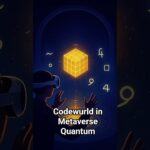 Web 3 Apple Vision Pro of Codewurld In Metaverse Quantum NFT Artwork