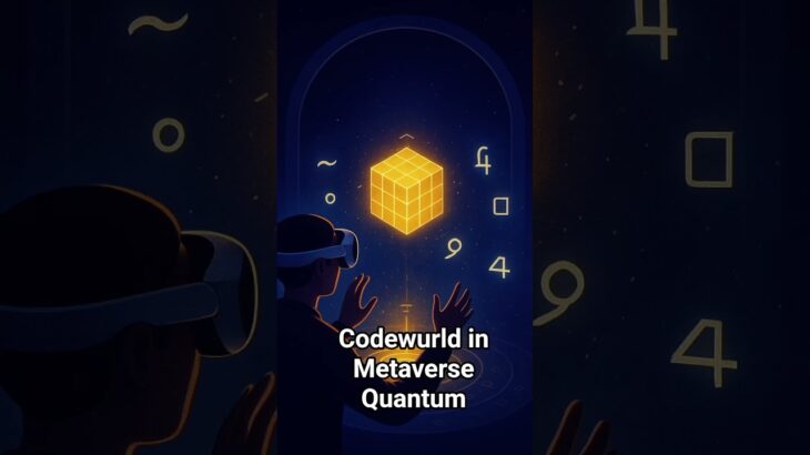 Web 3 Apple Vision Pro of Codewurld In Metaverse Quantum NFT Artwork
