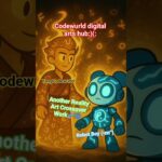 Yang of Codewurld Meets Robot Boy NFT Digital Art Story Work🧿