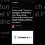 blackrock || treasure nft || tuft ||  invester || new update || TreasureFUN || relaunch || comeback