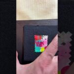 placing NFT stamps [Liaksiej.Philately] in wooden frames.