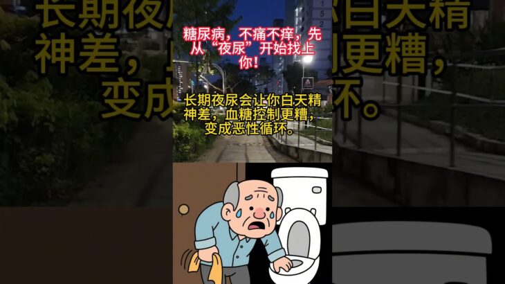 糖尿病与夜尿，频尿