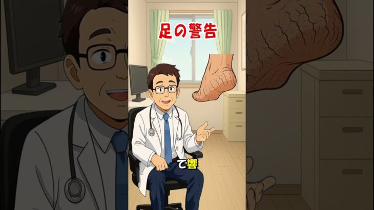糖尿病の危険サイン…足が教えてくれる！