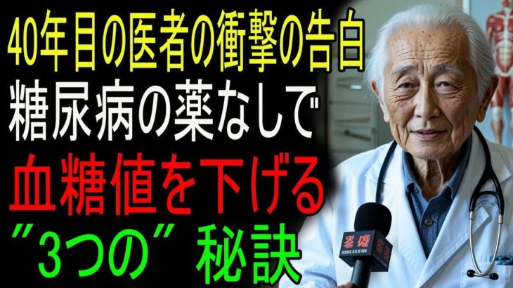 医師も驚く！糖尿病の血糖値を安定させる秘訣！「これ」だけで薬を減らせます _ 糖尿病 _ 血糖管理｜老後の秘話｜人生の記録｜オーディオブック｜究極の知恵