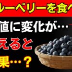 ブルーベリーの毎日の習慣が血糖値に影響を…【糖尿病・肥満・ダイエット・朝食】
