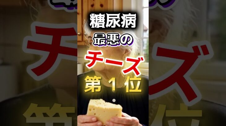 【え⁉１位は◎◎⁉】糖尿病になりやすいチーズ #健康 #雑学 #開運 #知恵 #医学 #名言
