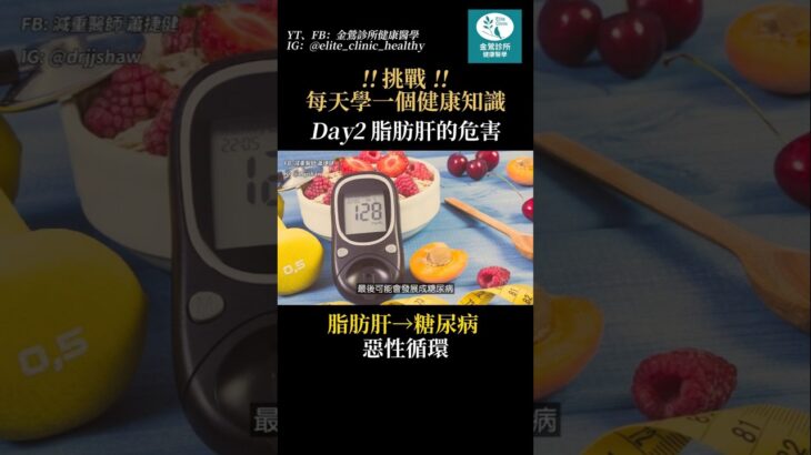 醫師來解答！脂肪肝會怎樣？可能會糖尿病？ #脂肪肝 #健康 #分享