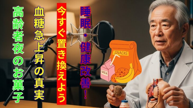 してはいけない：夜に危険なお菓子 | 健康 | 血糖 | 糖尿病 | 運動 | 高齢者
