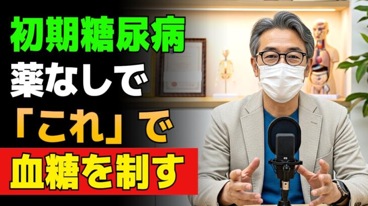 初期糖尿病を逆転させる!膵臓を蘇らせて血糖値が奇跡の正常回復