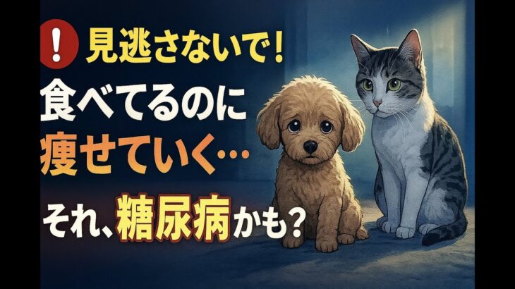 食べてるのに痩せていく…それ、糖尿病かもしれません