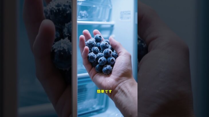 高血圧や糖尿病の人が冷凍ブルーベリーを正しく食べる方法